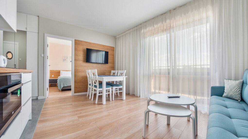 33 m² Ferienwohnung ∙ 1 Schlafzimmer ∙ 4 Gäste – Bild 3