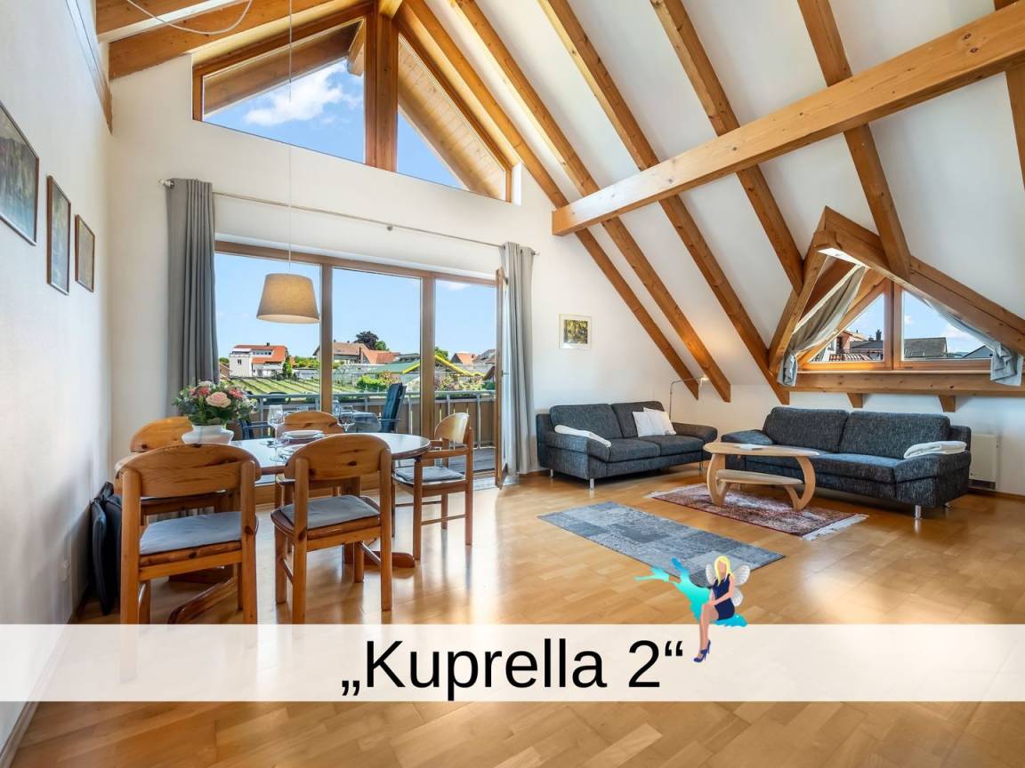 75 M² Ferienwohnung ∙ 2 Schlafzimmer ∙ 4 Gäste - Nonnenhorn