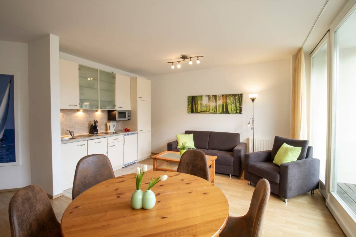 54 m² Ferienwohnung ∙ 2 Schlafzimmer ∙ 4 Gäste – Bild 5