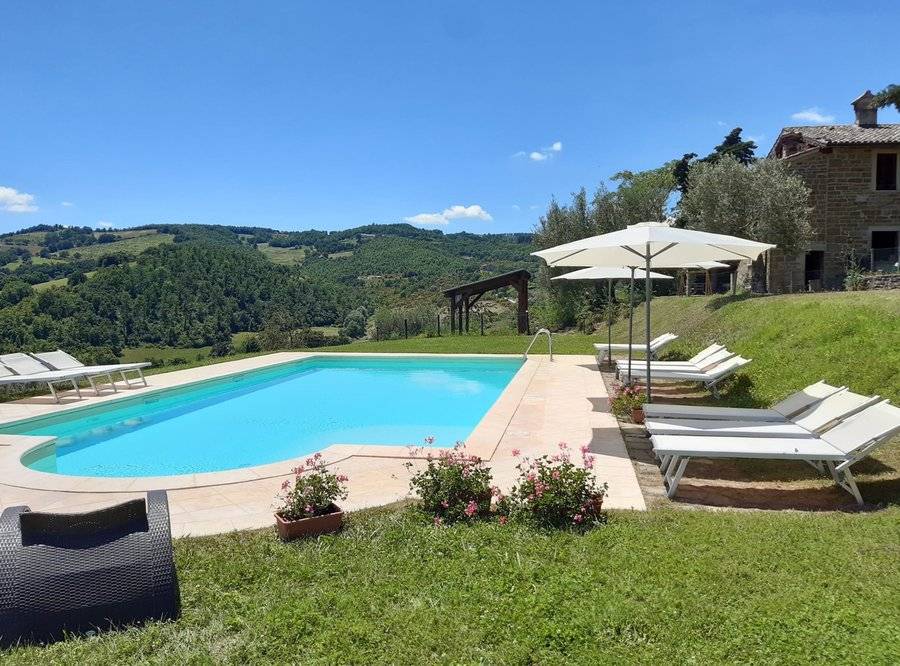 45 M² Bauernhof ∙ 1 Schlafzimmer ∙ 4 Gäste - Gubbio