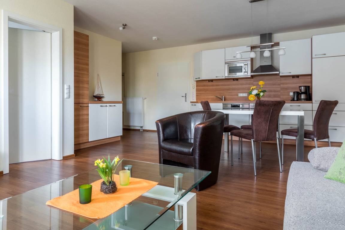 50 m² Ferienwohnung ∙ 1 Schlafzimmer ∙ 3 Gäste – Bild 4