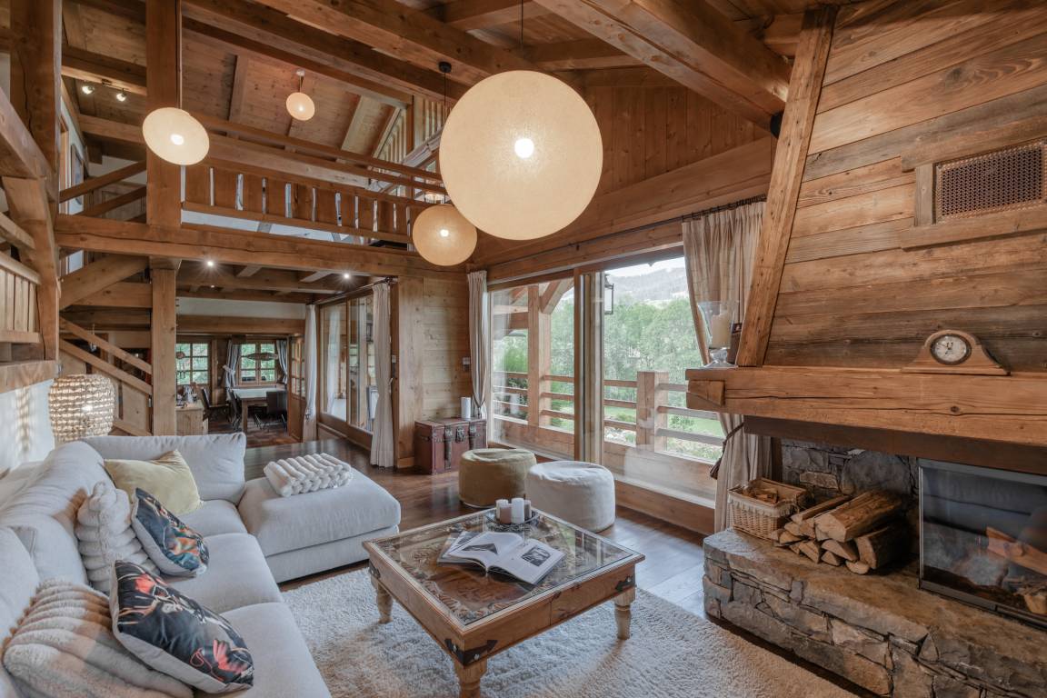 220 M² Chalet ∙ 5 Chambres ∙ 10 Personnes - Megève