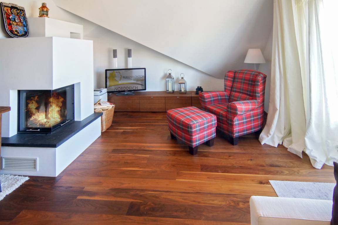 65 M² Ferienwohnung ∙ 1 Schlafzimmer ∙ 4 Gäste - Norddeich