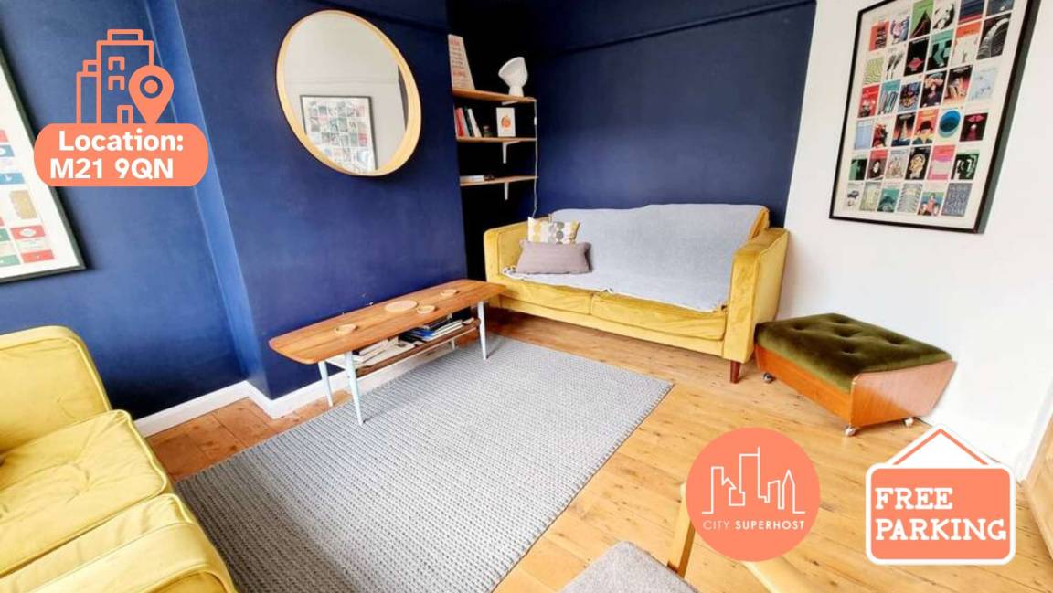 Apartment ∙ 3 Bedrooms ∙ 5 Guests - Manchester