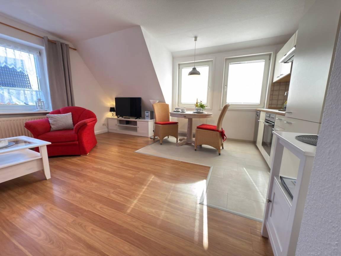 35 M² Ferienwohnung ∙ 1 Schlafzimmer ∙ 2 Gäste - Sylt