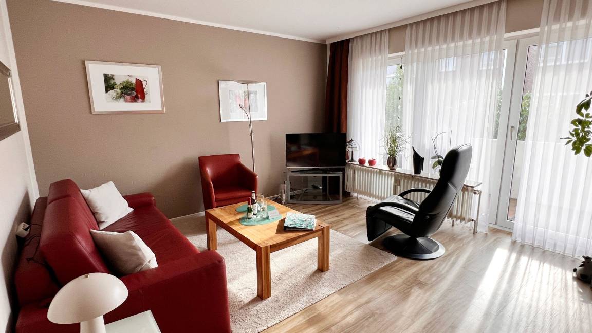 50 m² Ferienwohnung ∙ 1 Schlafzimmer ∙ 2 Gäste – Bild 1