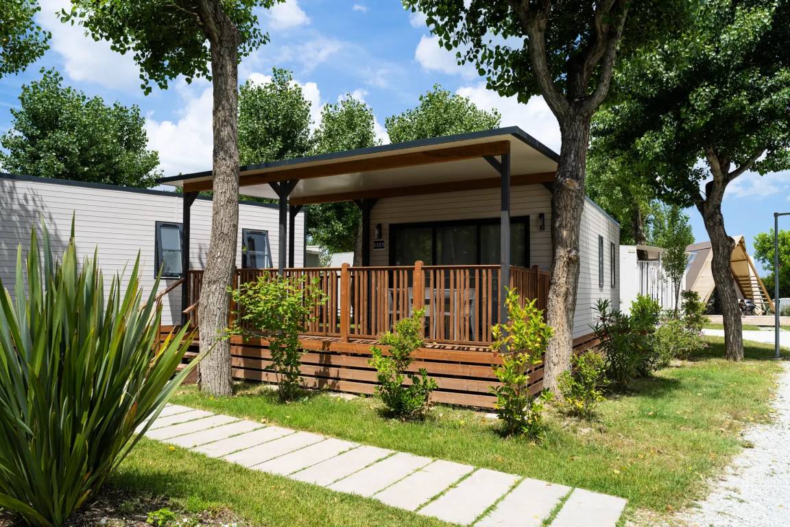 30 M² Mobilheim ∙ 2 Schlafzimmer ∙ 4 Gäste - Rimini