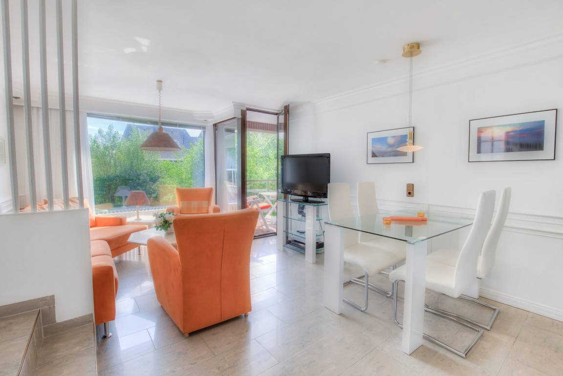 60 m&sup2; Ferienwohnung 2 Schlafzimmer 4 G&auml;ste