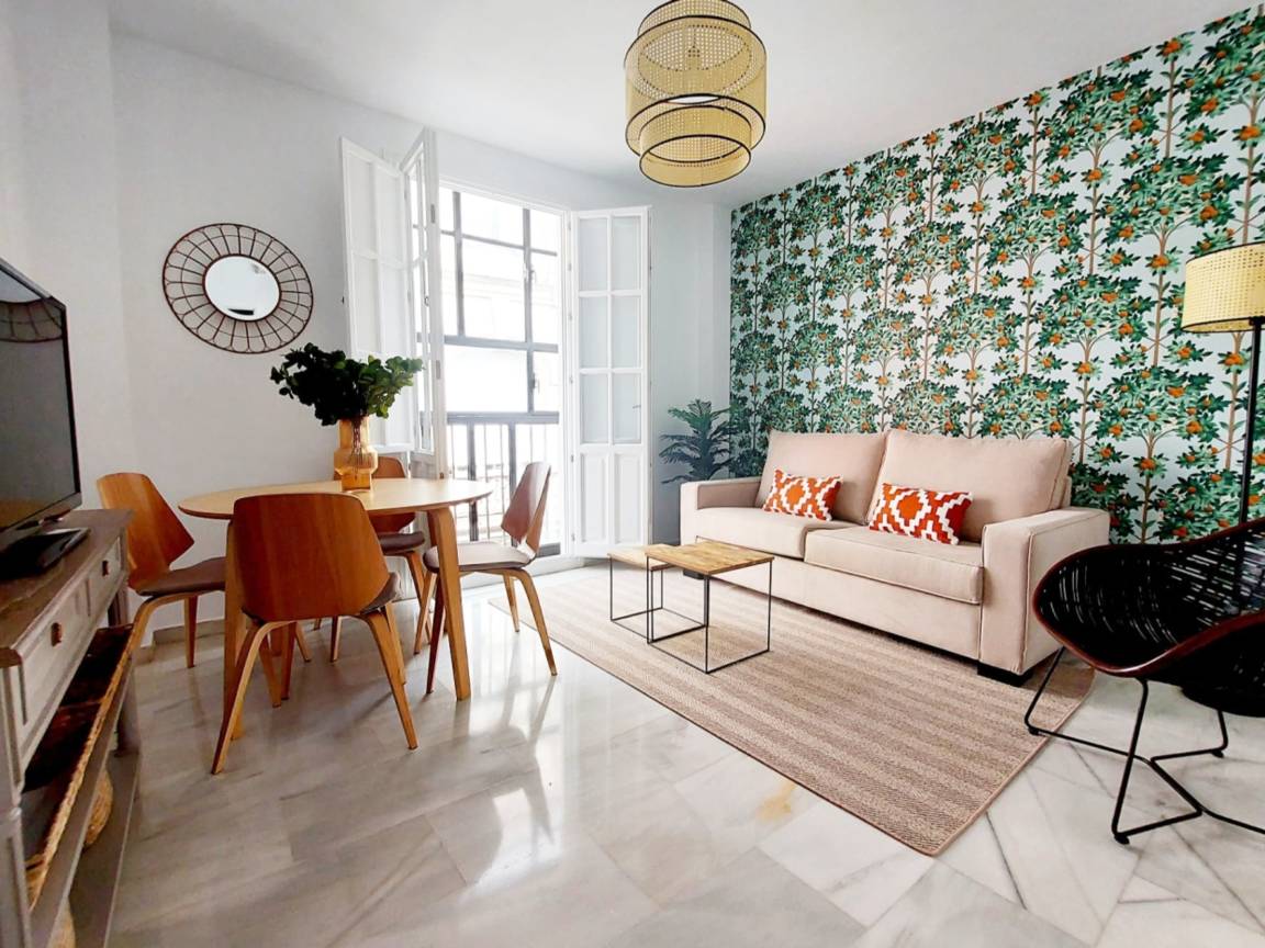 65 M² Ferienwohnung ∙ 1 Schlafzimmer ∙ 4 Gäste - Sevilla