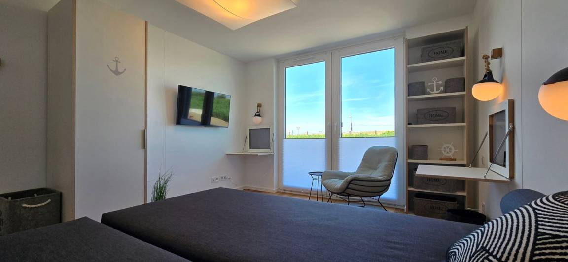 74 M² Ferienwohnung ∙ 1 Schlafzimmer ∙ 6 Gäste - Graal-Müritz