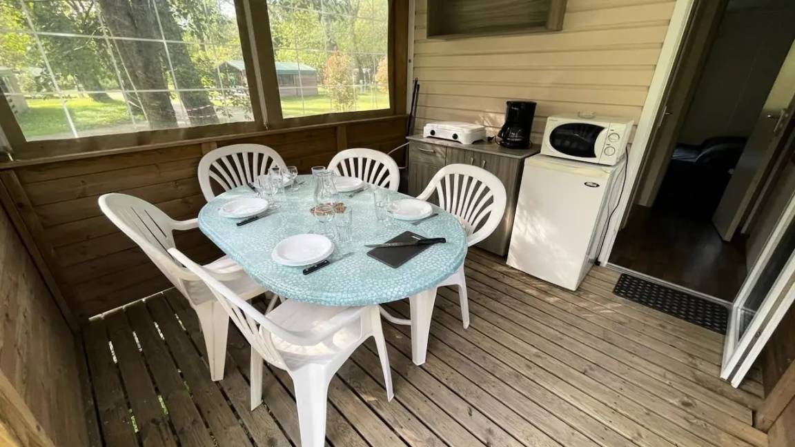19 M² Mobil-home ∙ 1 Chambre ∙ 5 Personnes - Ardèche
