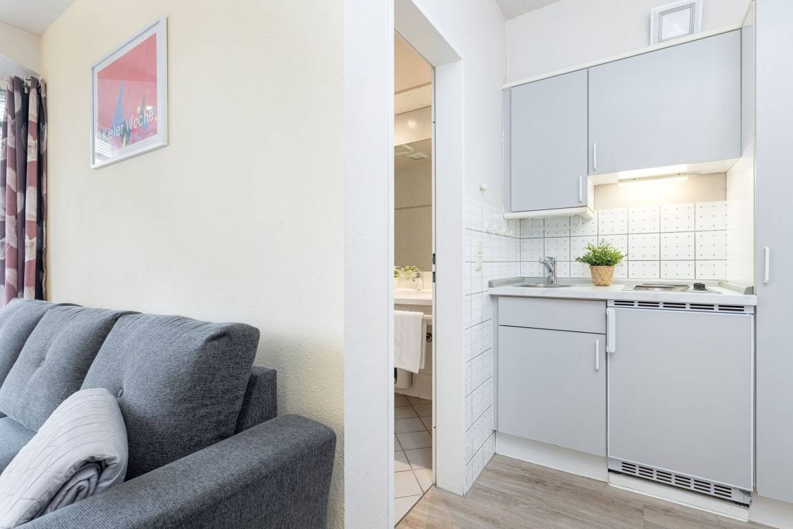 22 m² Ferienwohnung ∙ 1 Schlafzimmer ∙ 2 Gäste – Bild 3