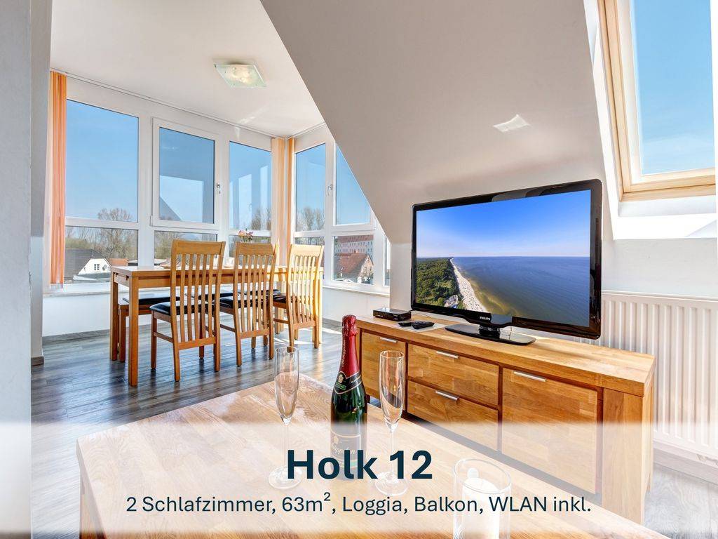 63 M² Ferienwohnung ∙ 2 Schlafzimmer ∙ 5 Gäste - Lubmin