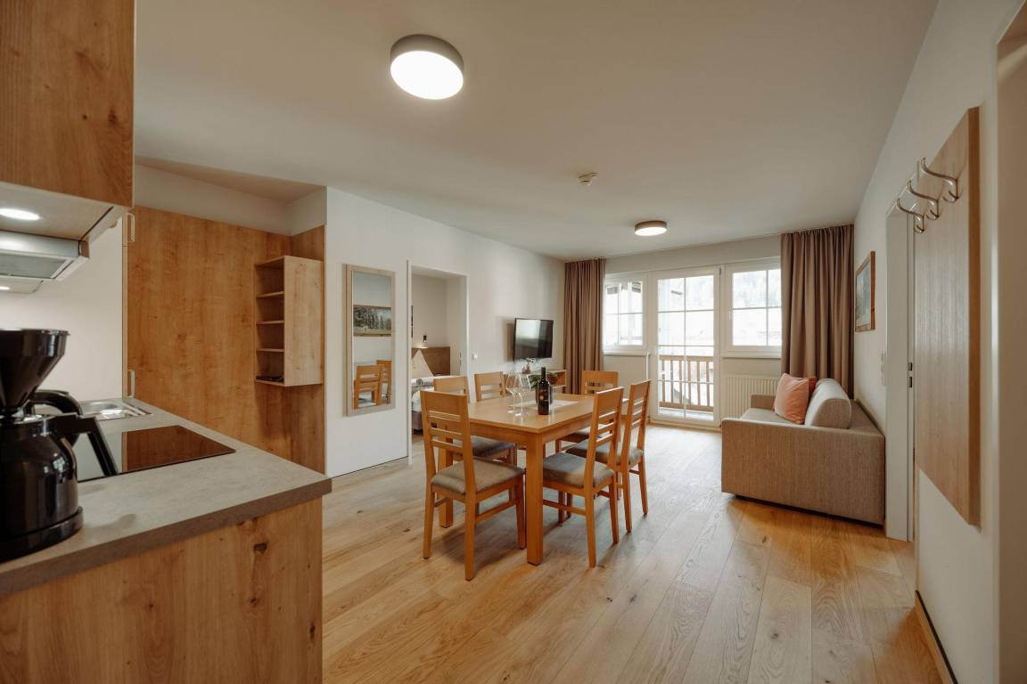 54 M² Ferienwohnung ∙ 2 Schlafzimmer ∙ 6 Gäste - Zauchensee