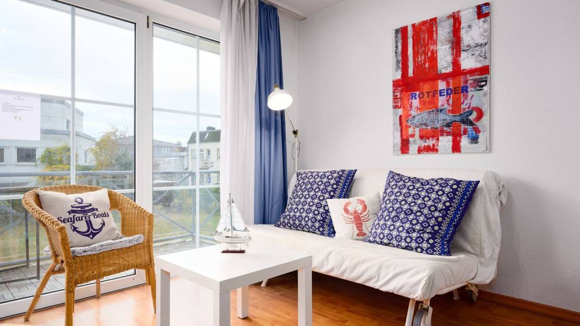 41 M² Ferienwohnung ∙ 1 Schlafzimmer ∙ 4 Gäste - Laboe