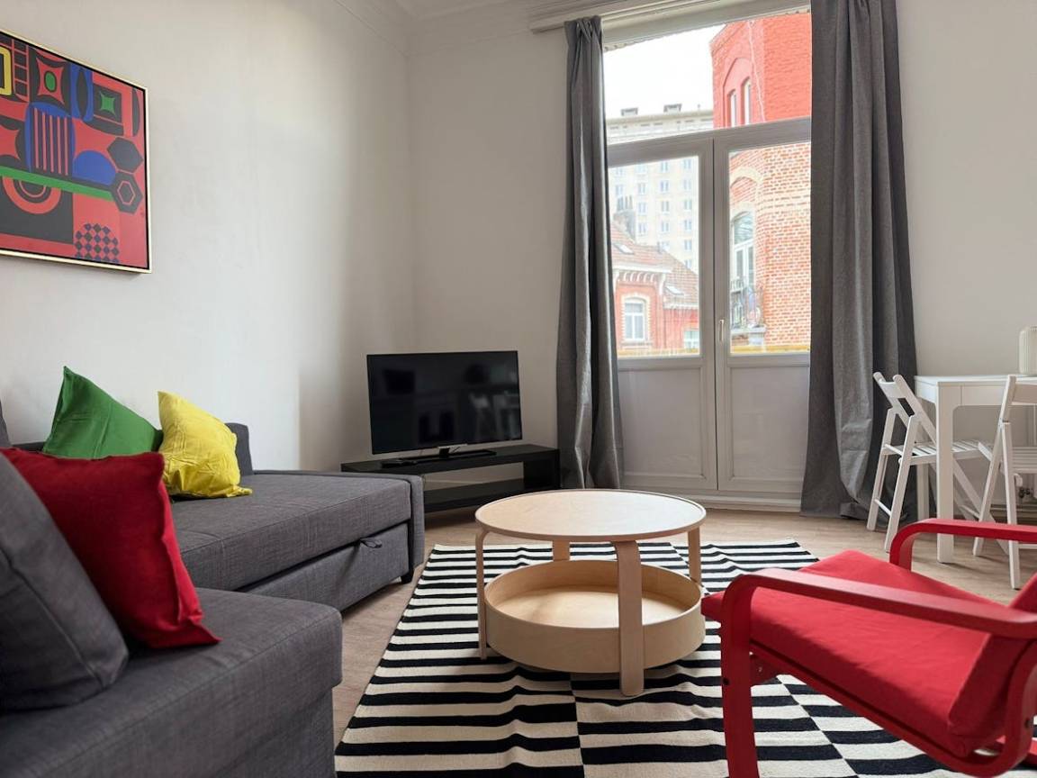 52 M² Appartement ∙ 1 Chambre ∙ 2 Personnes - Evere