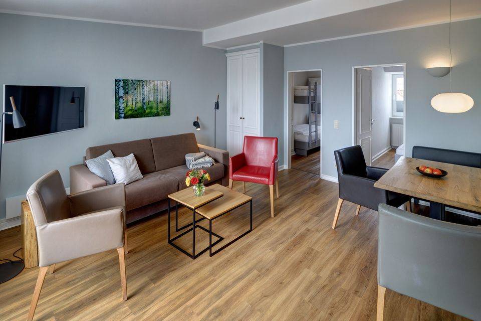 60 M² Ferienwohnung ∙ 2 Schlafzimmer ∙ 6 Gäste - Norderney