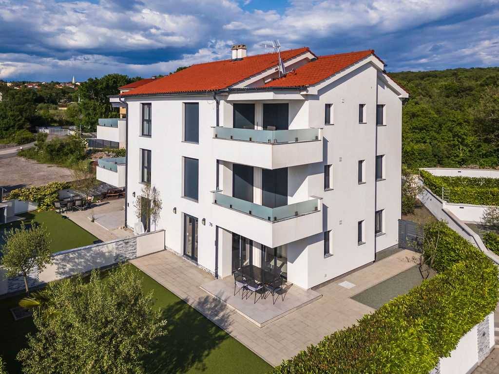 60 M² Ferienwohnung ∙ 2 Schlafzimmer ∙ 5 Gäste - Malinska