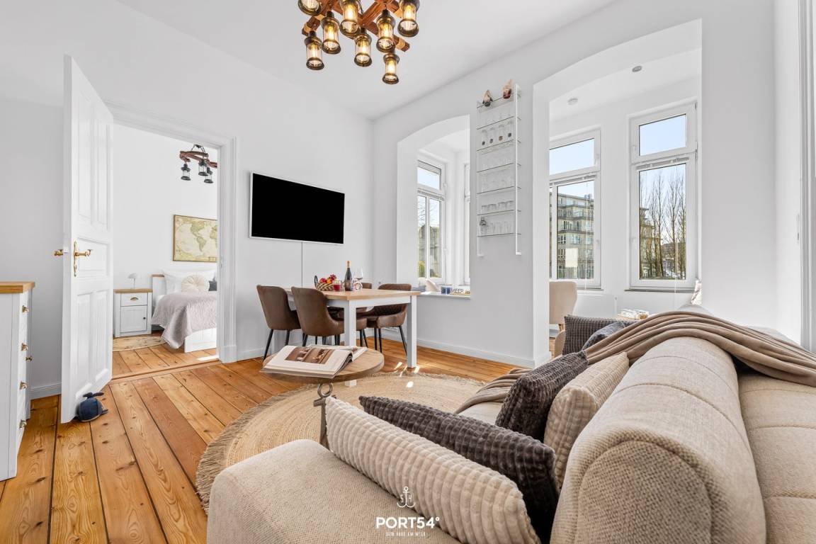 50 M² Appartement ∙ 1 Slaapkamer ∙ 3 Gasten - Flensburg