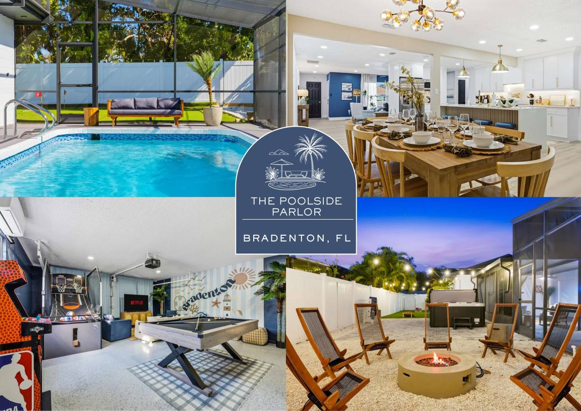 Apartment ∙ 4 Bedrooms ∙ 10 Guests - Bradenton, FL