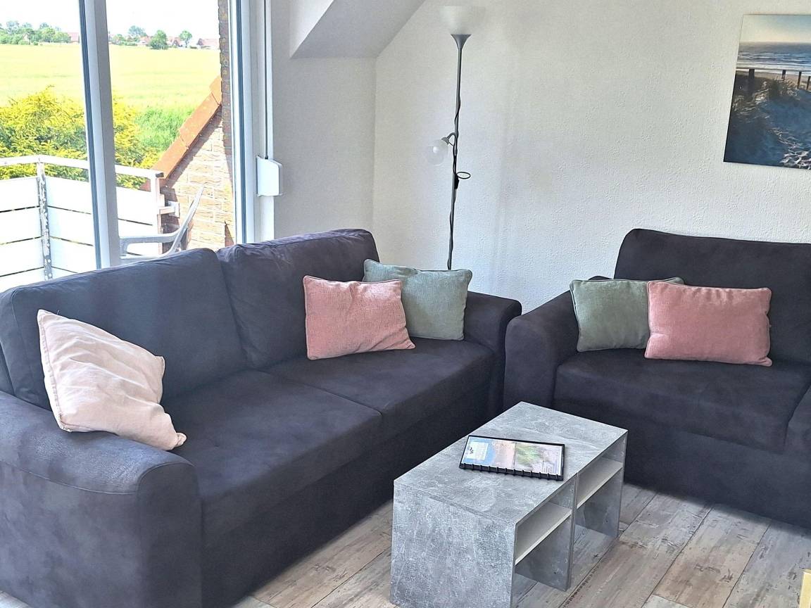 60 m&sup2; Ferienwohnung 2 Schlafzimmer 4 G&auml;ste