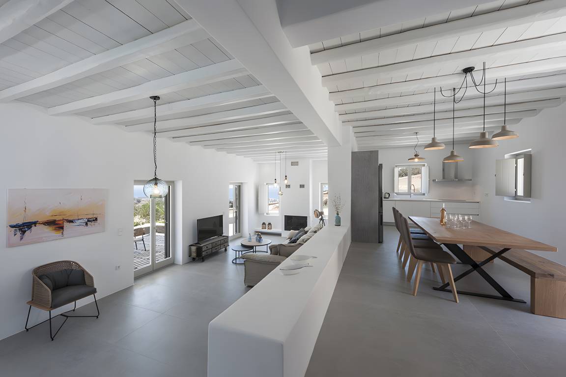 140 M² House ∙ 3 Bedrooms ∙ 6 Guests - Paros