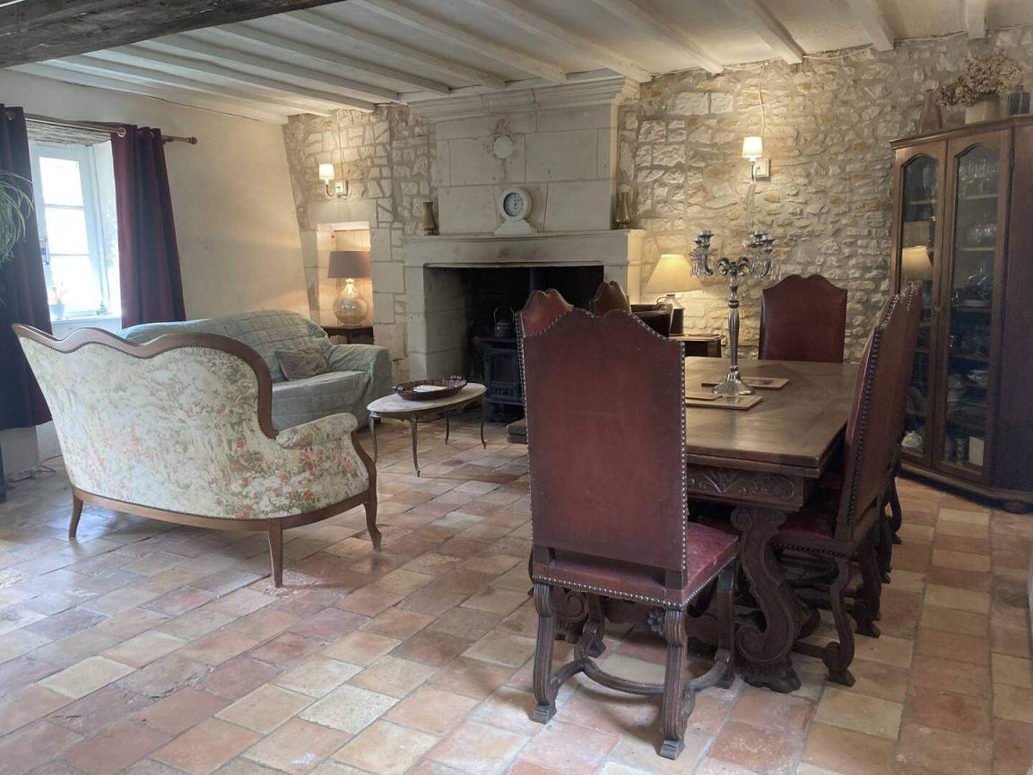 110 M² Maison De Vacances ∙ 3 Chambres ∙ 6 Personnes - Chinon