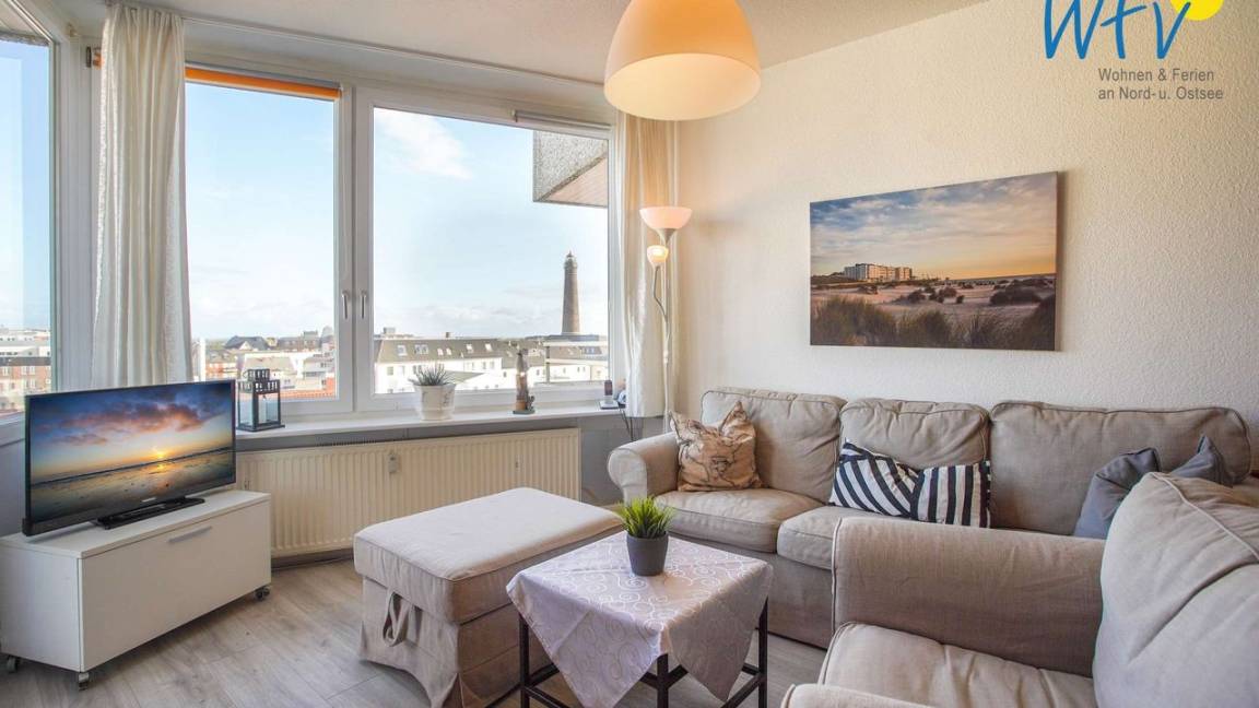 44 M² Appartement ∙ 2 Chambres ∙ 4 Personnes - Borkum