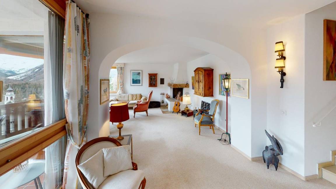 165 M² Appartement ∙ 3 Chambres ∙ 6 Personnes - Pontresina