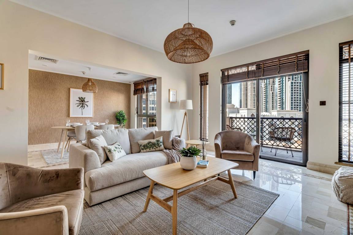 130 M² Apartamento ∙ 2 Quartos ∙ 4 Hóspedes - Dubai