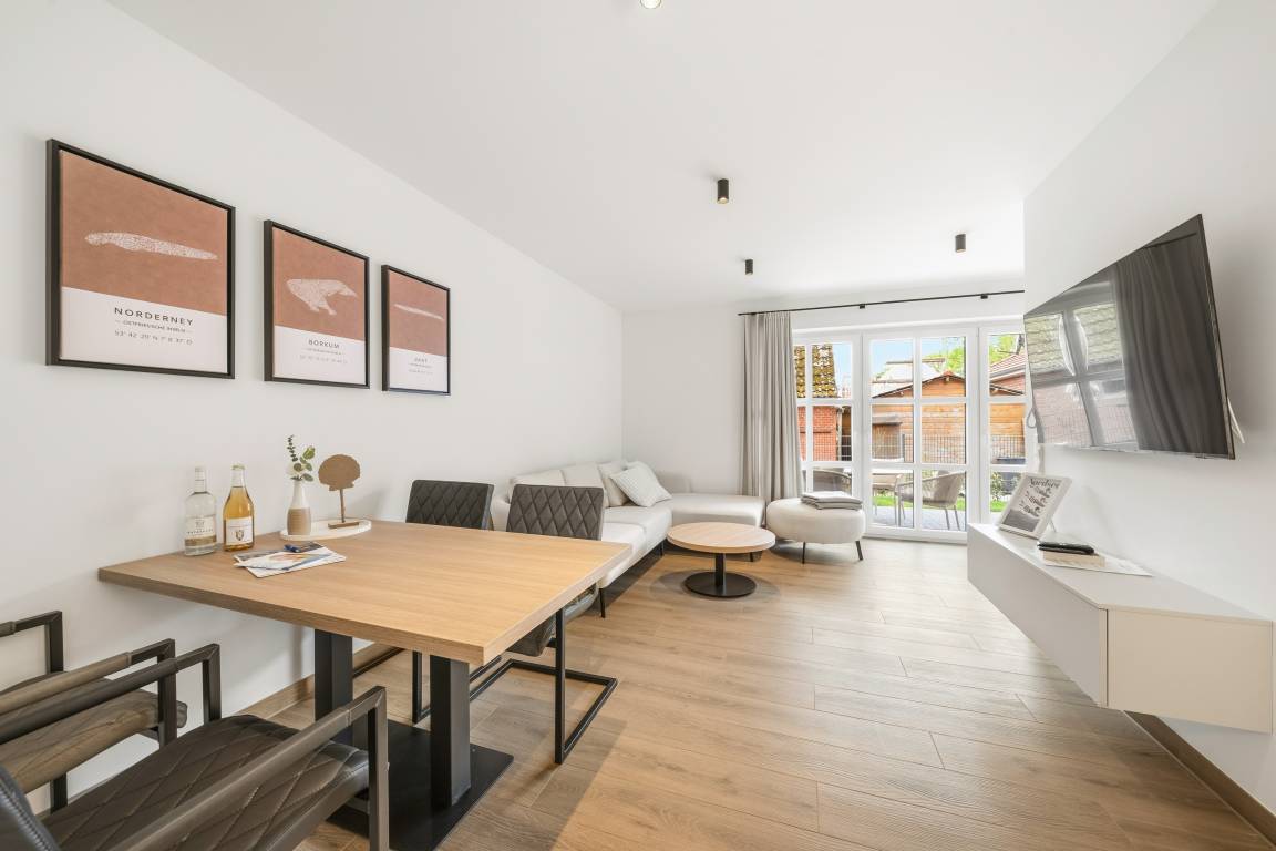 55 m&sup2; Ferienwohnung 2 Schlafzimmer 3 G&auml;ste