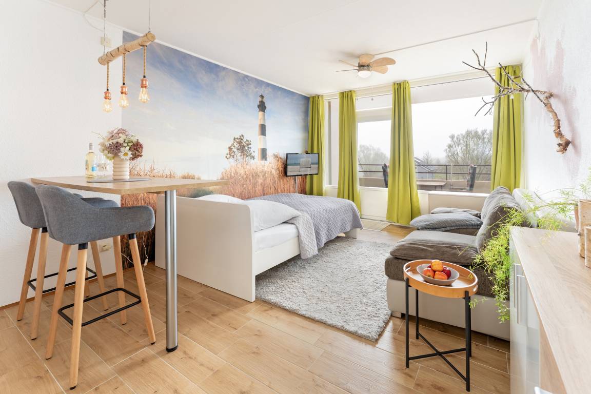 30 m&sup2; Ferienwohnung 1 Schlafzimmer 2 G&auml;ste