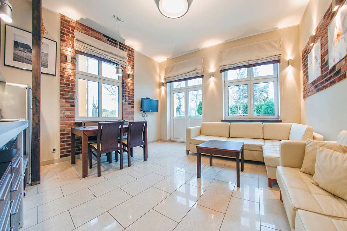 30 m² Ferienwohnung ∙ 1 Schlafzimmer ∙ 3 Gäste – Bild 1