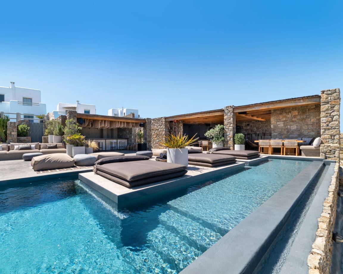 410 M² Apartamento ∙ 8 Habitaciones ∙ 17 Huéspedes - Miconos