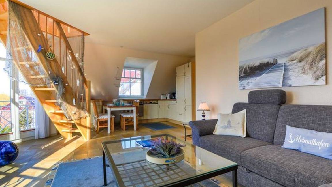 56 M² Ferienwohnung ∙ 1 Schlafzimmer ∙ 2 Gäste - Kühlungsborn
