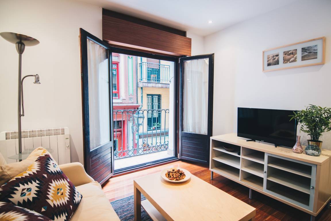 45 M² Appartement ∙ 1 Slaapkamer ∙ 3 Gasten - Bilbao