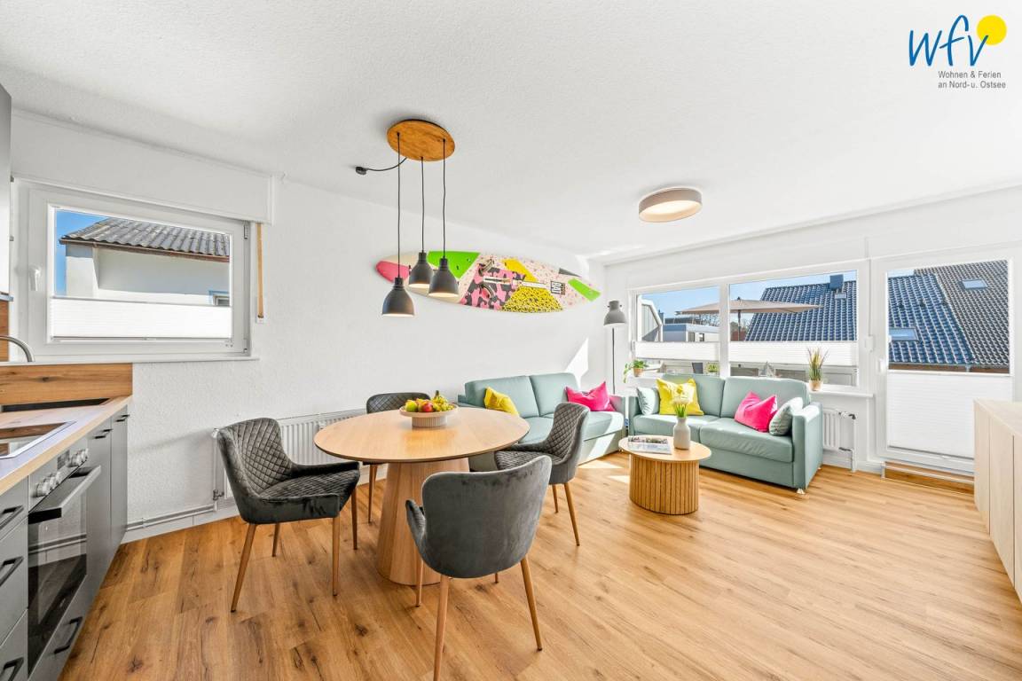 45 M² Appartement ∙ 1 Chambre ∙ 4 Personnes - Borkum
