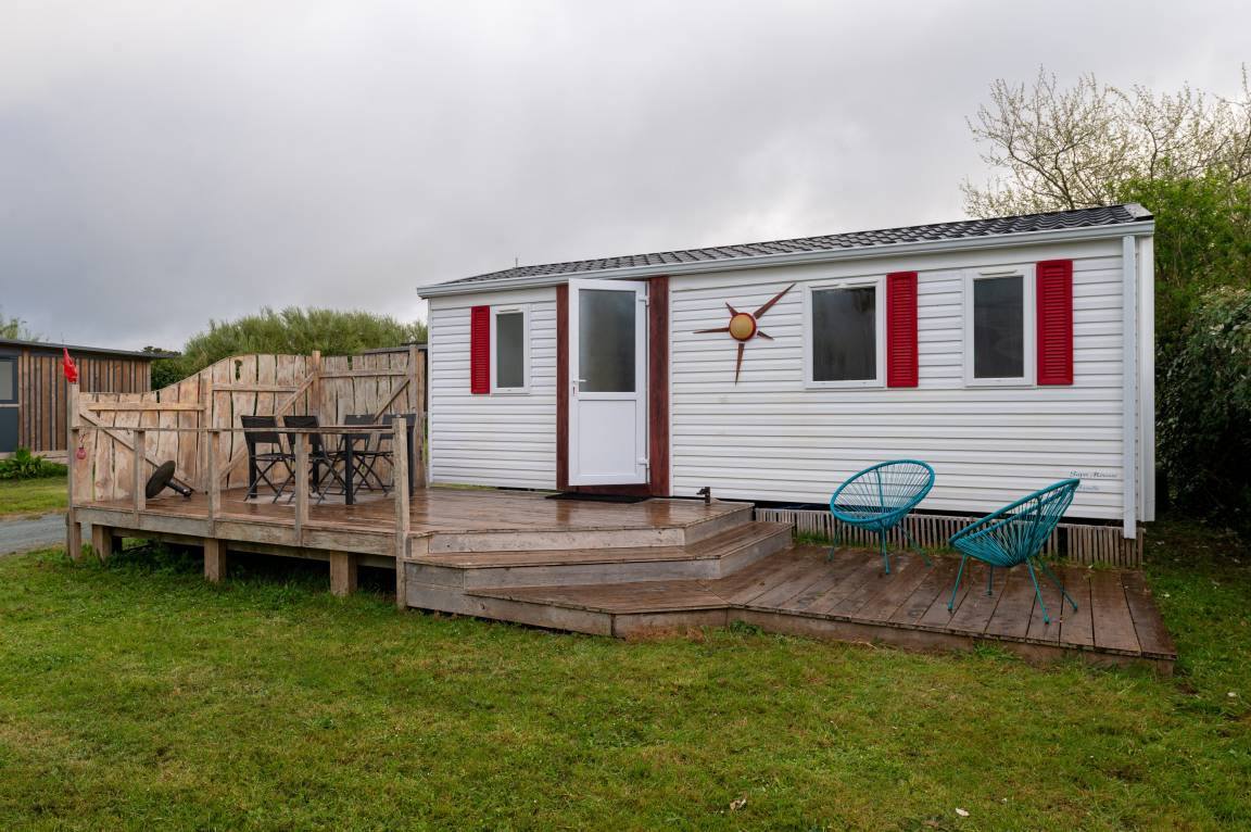 28 M² Mobilheim ∙ 2 Schlafzimmer ∙ 4 Gäste - Douarnenez