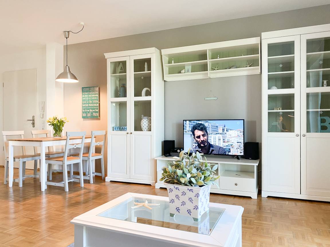 56 m² Ferienwohnung ∙ 1 Schlafzimmer ∙ 4 Gäste – Bild 9