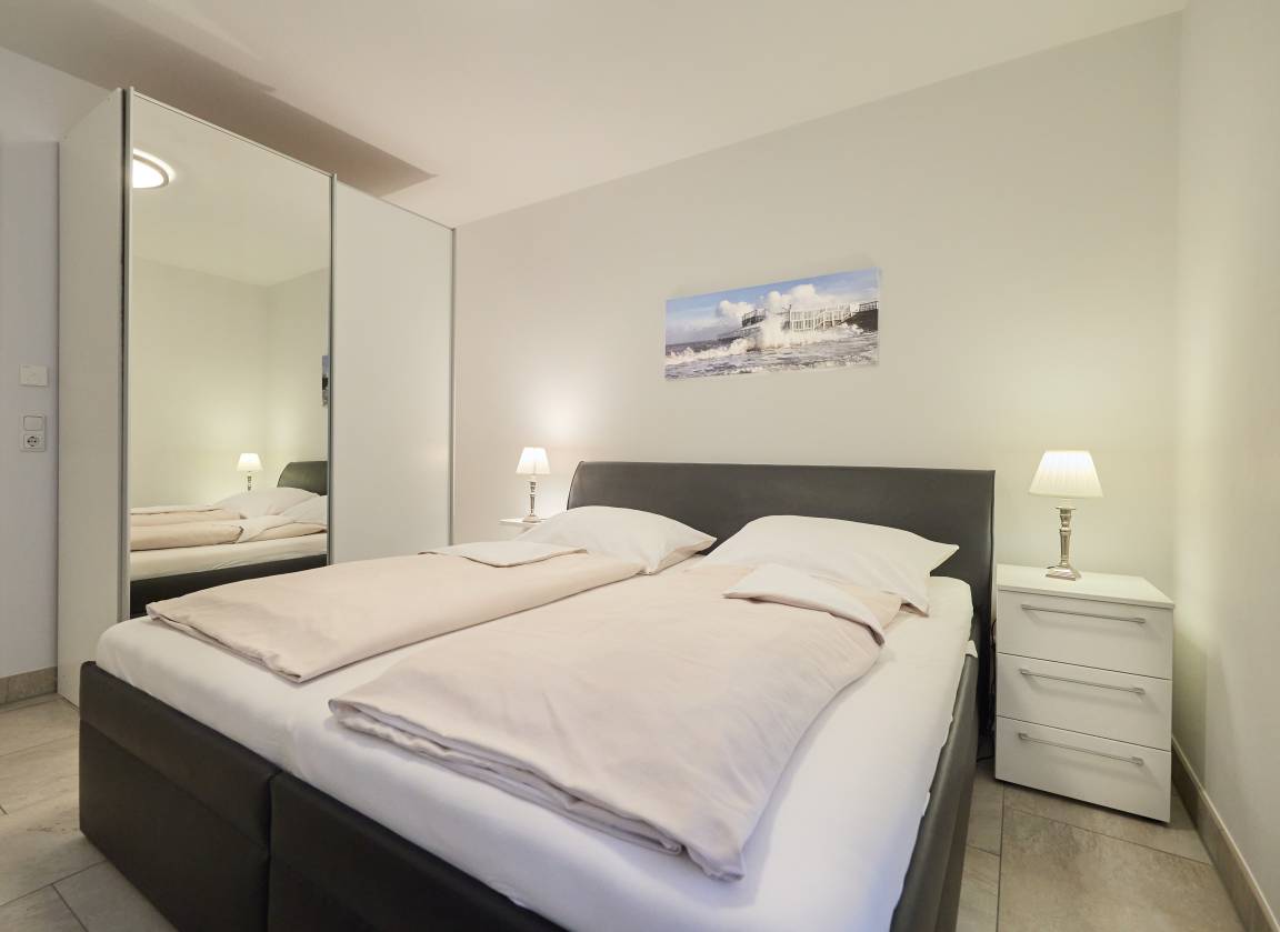 46 m² Ferienwohnung ∙ 1 Schlafzimmer ∙ 3 Gäste – Bild 3