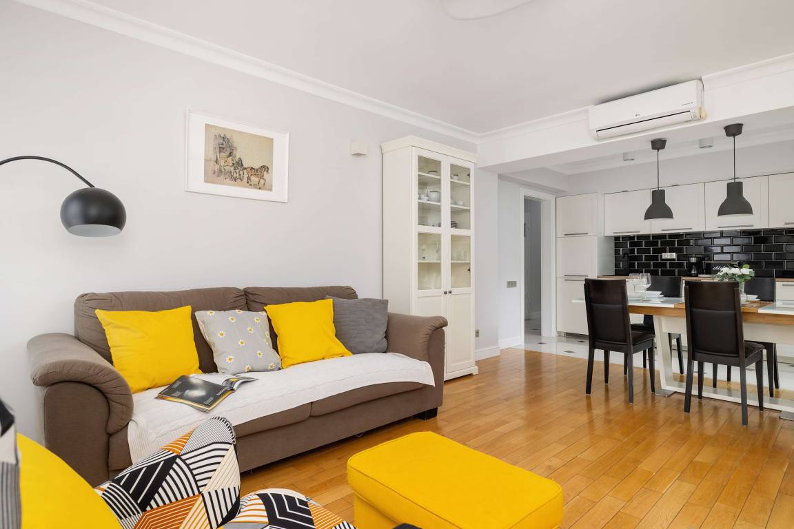 68 M² Apartamento ∙ 2 Quartos ∙ 5 Hóspedes - Cracóvia