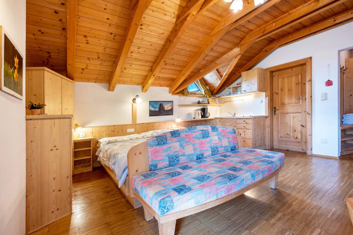 35 M² Ferienwohnung ∙ 1 Schlafzimmer ∙ 3 Gäste - Terenten