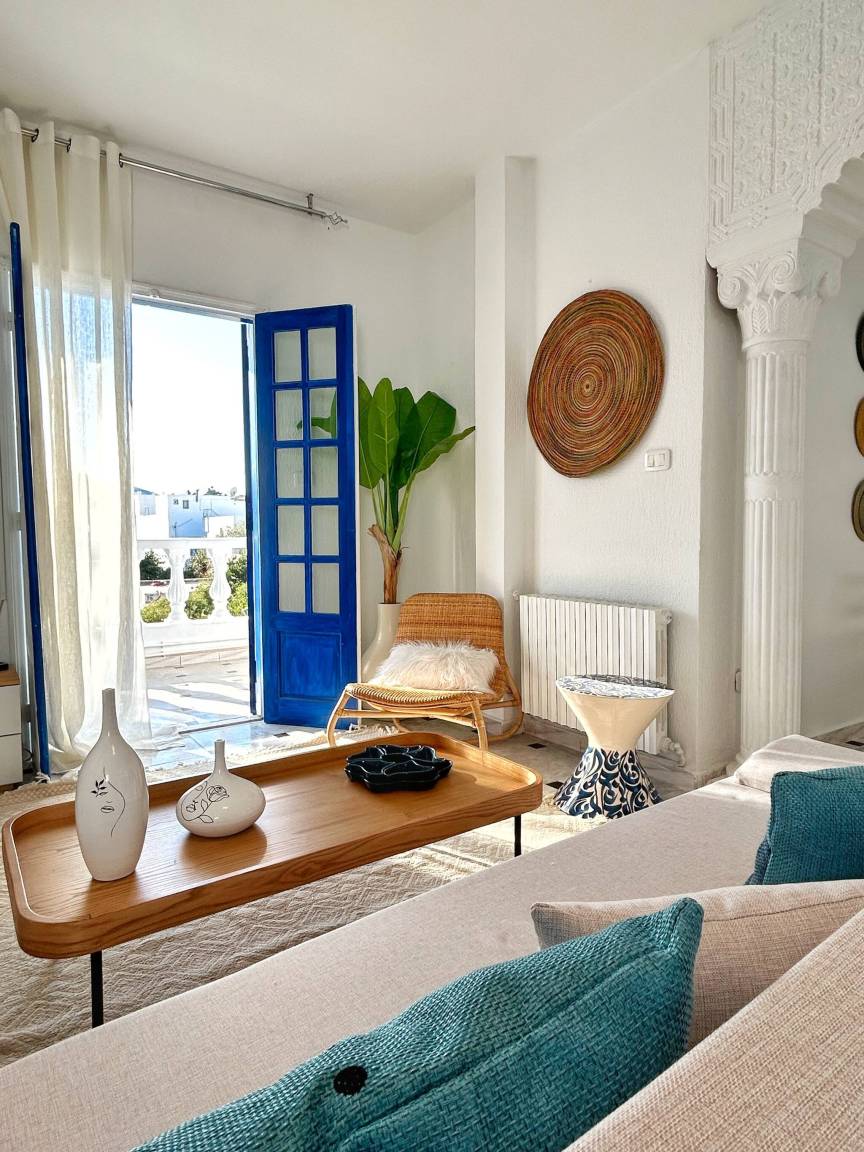 80 M² Apartment ∙ 3 Bedrooms ∙ 6 Guests - Sidi Bou Said
