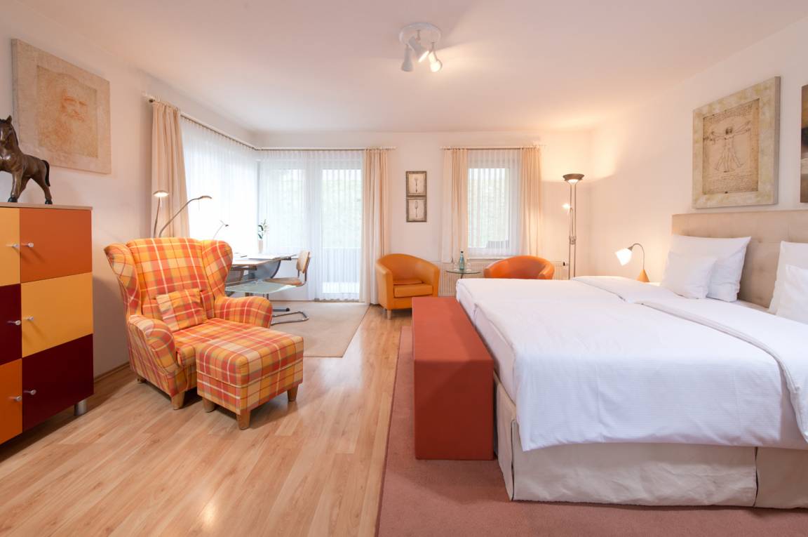 34 m² Ferienwohnung ∙ 1 Schlafzimmer ∙ 3 Gäste – Bild 3