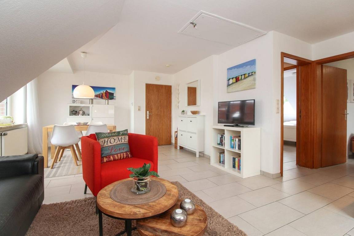 55 M² Ferienwohnung ∙ 2 Schlafzimmer ∙ 4 Gäste - Juist