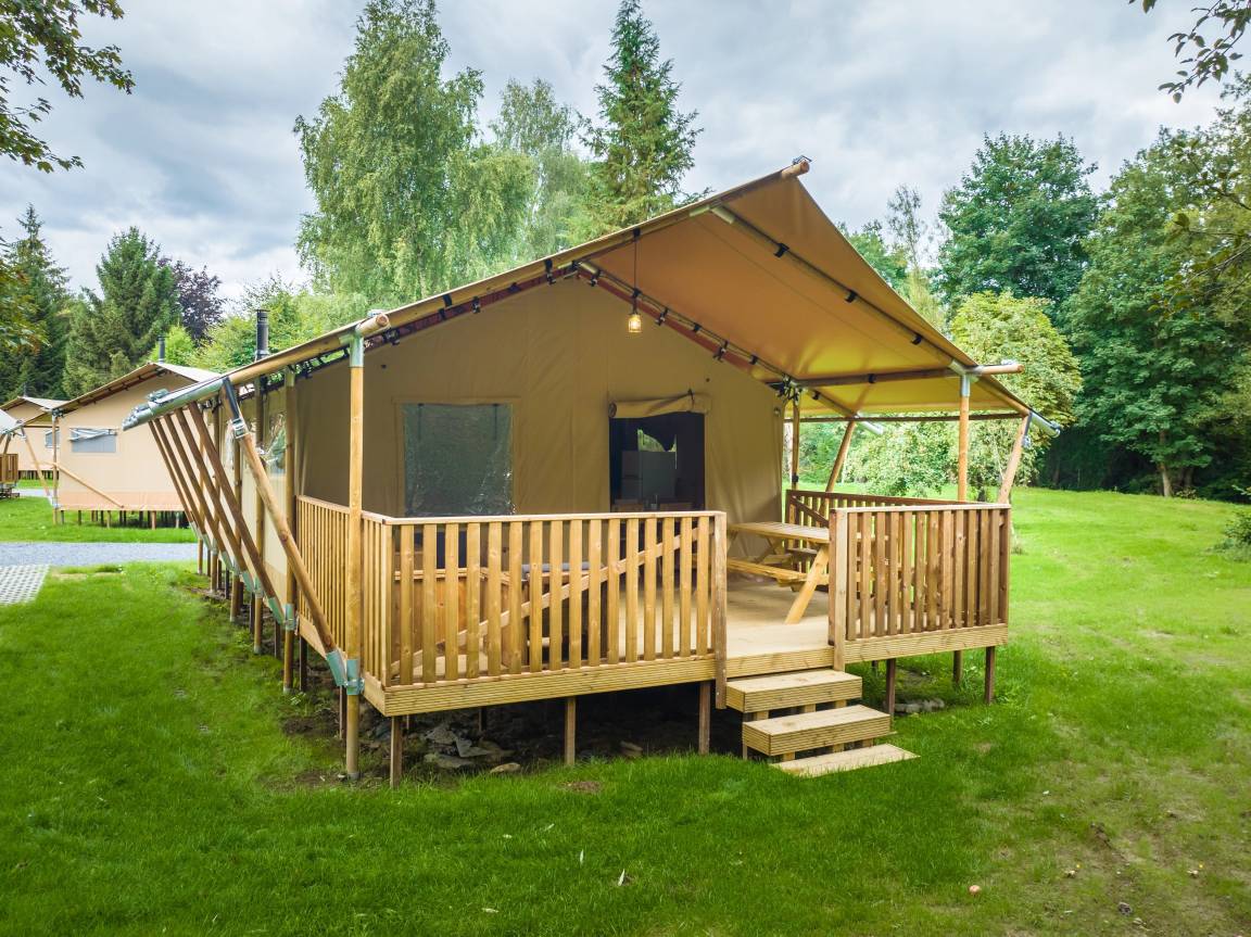 60 M² Tent ∙ 3 Slaapkamers ∙ 8 Gasten - België