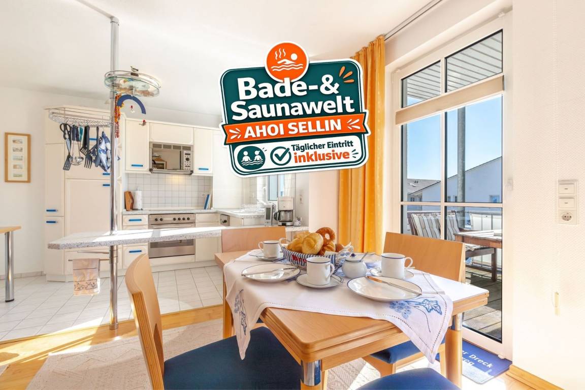 65 m&sup2; Ferienwohnung 2 Schlafzimmer 4 G&auml;ste