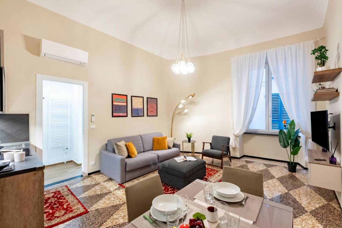 65 M² Apartment ∙ 1 Bedroom ∙ 4 Guests - Genoa