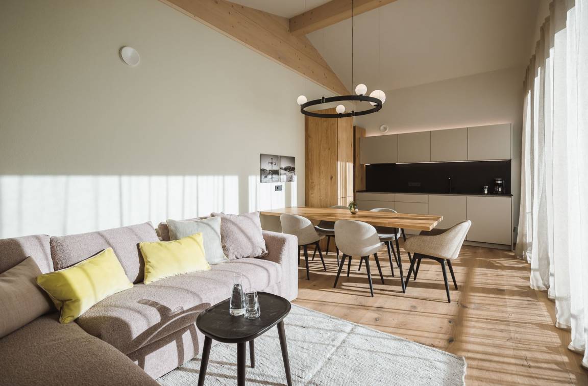 73 M² Appartamento Vacanza ∙ 1 Camera Da Letto ∙ 6 Ospiti - Valle Aurina