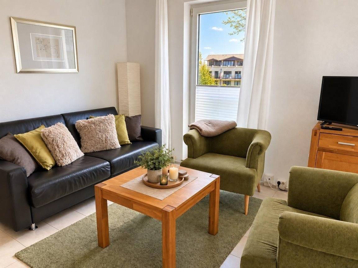37 m&sup2; Ferienwohnung 1 Schlafzimmer 3 G&auml;ste